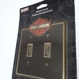 HARLEY DAVIDSON Double Wall Switchplate NWT